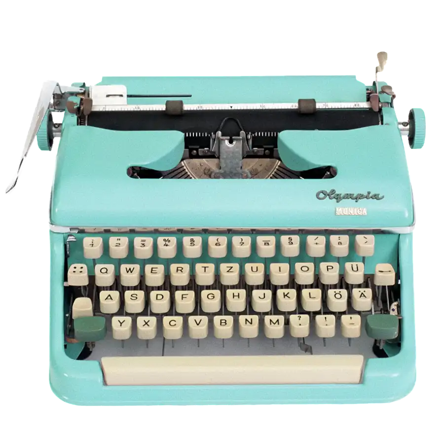 antique typewriter